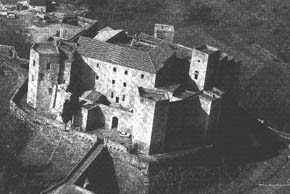 Castello di Melfi - vista aerea